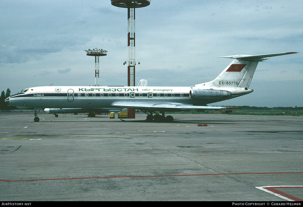 Aircraft Photo of EX-65778 | Tupolev Tu-134A-3 | Kyrgyzstan Airlines | AirHistory.net #83892