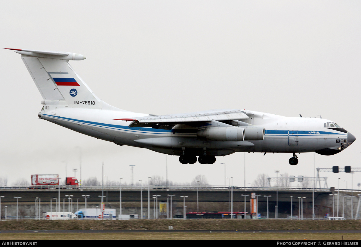 Aircraft Photo of RA-78818 | Ilyushin Il-76MD | Russia - Air Force | AirHistory.net #83894