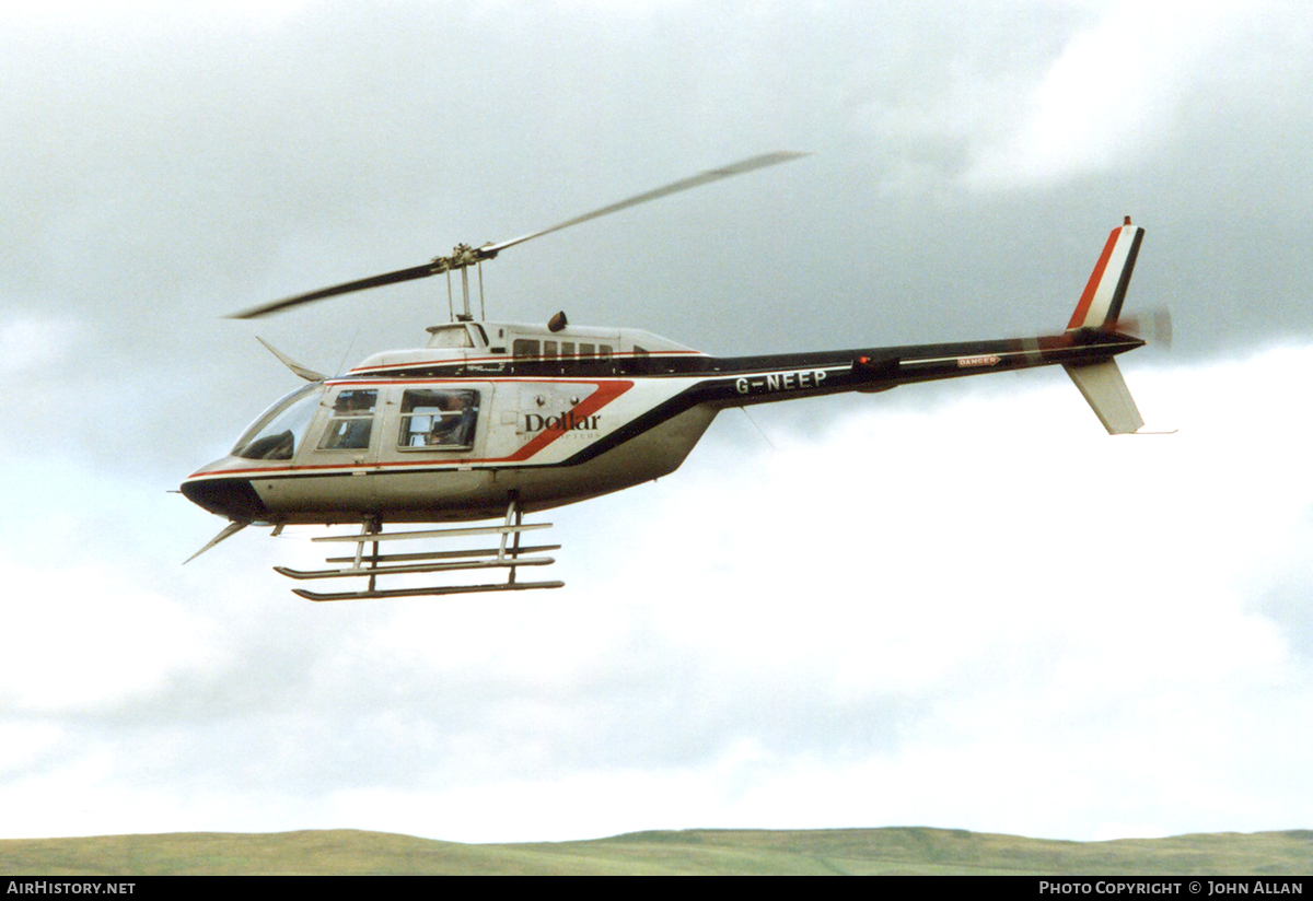Aircraft Photo of G-NEEP | Bell 206B JetRanger II | Dollar Helicopters | AirHistory.net #83899