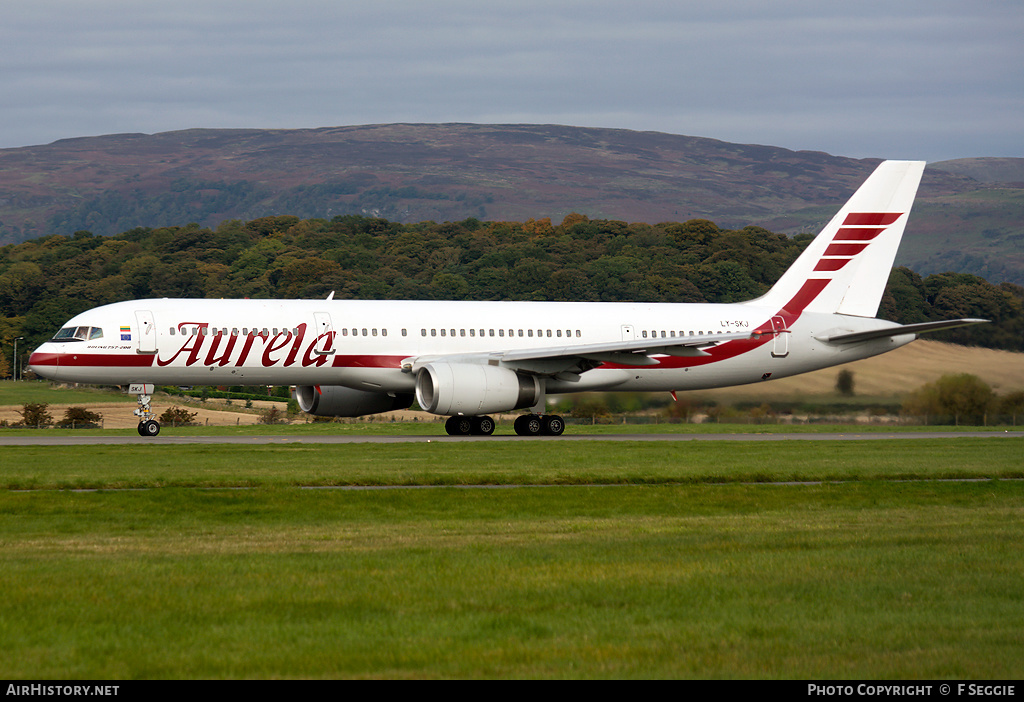 Aircraft Photo of LY-SKJ | Boeing 757-23N | Aurela | AirHistory.net #83903