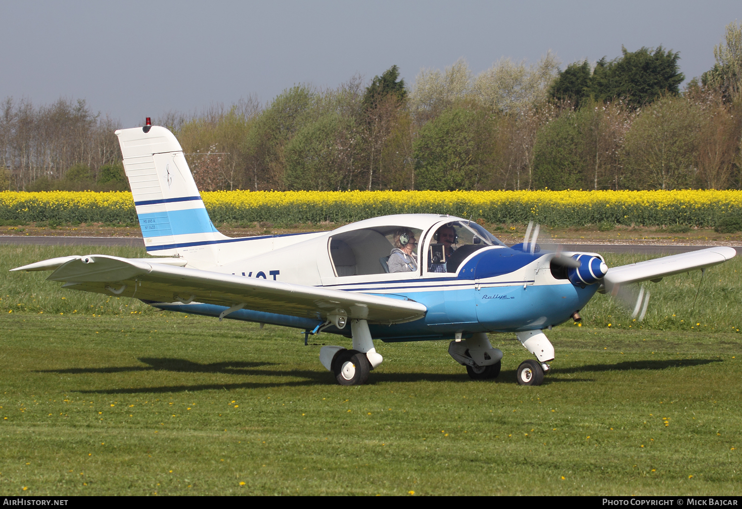 Aircraft Photo of G-AXOT | Morane-Saulnier MS-893A Rallye Commodore 180 | AirHistory.net #83917