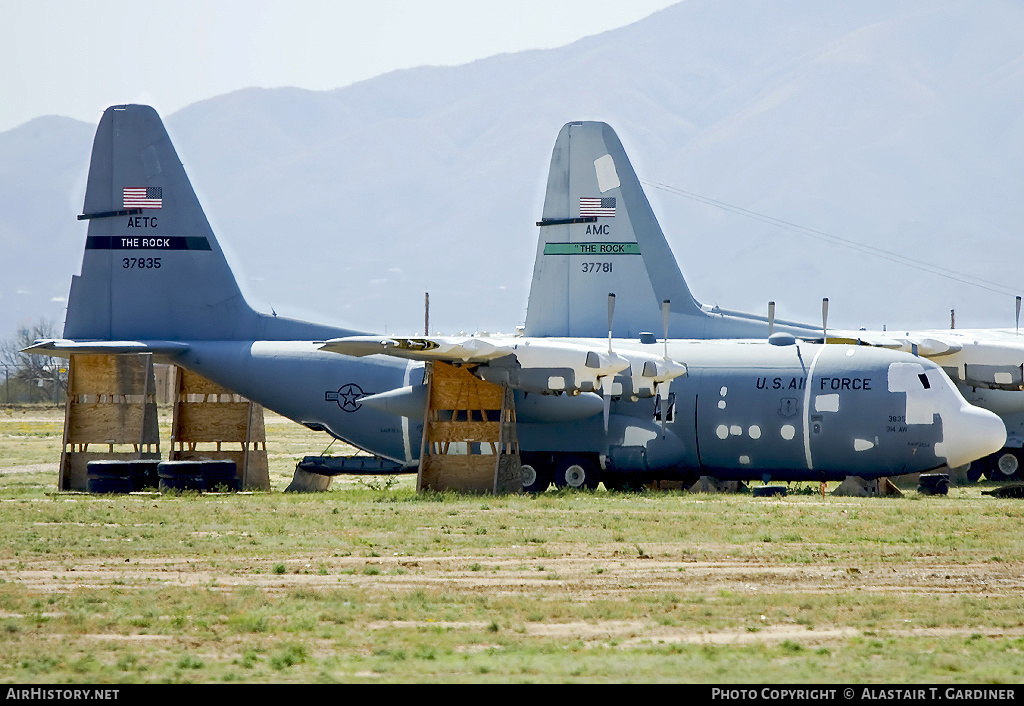 Aircraft Photo of 63-7835 / 37835 | Lockheed C-130E Hercules (L-382) | USA - Air Force | AirHistory.net #83921