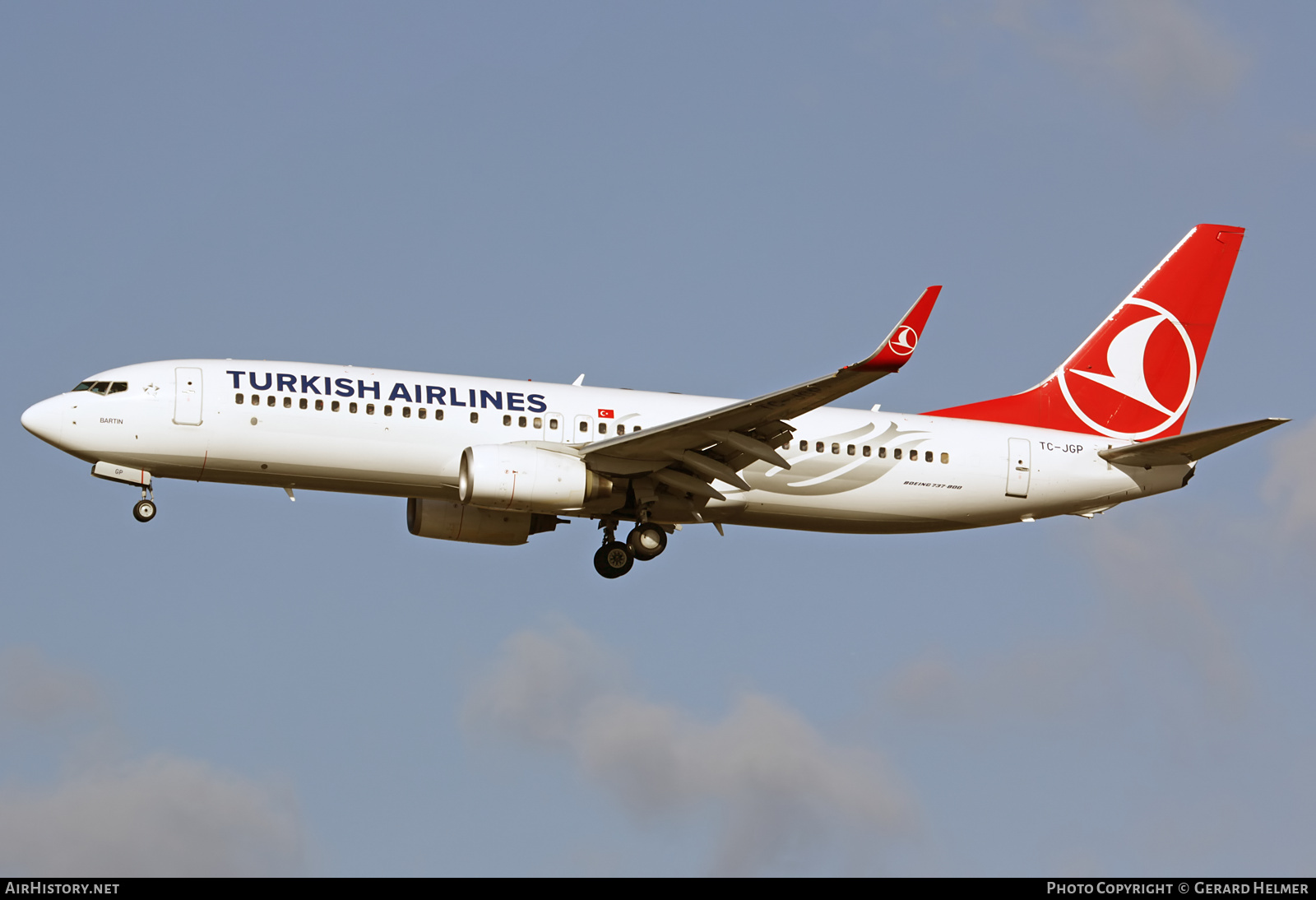 Aircraft Photo of TC-JGP | Boeing 737-8F2 | Turkish Airlines | AirHistory.net #83932