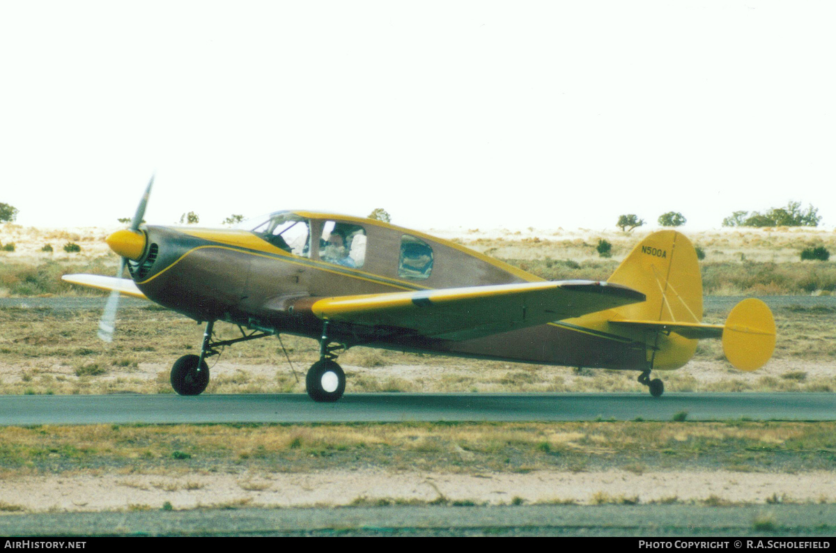 Aircraft Photo of N500A | Bellanca 14-19 Cruisemaster | AirHistory.net #83934