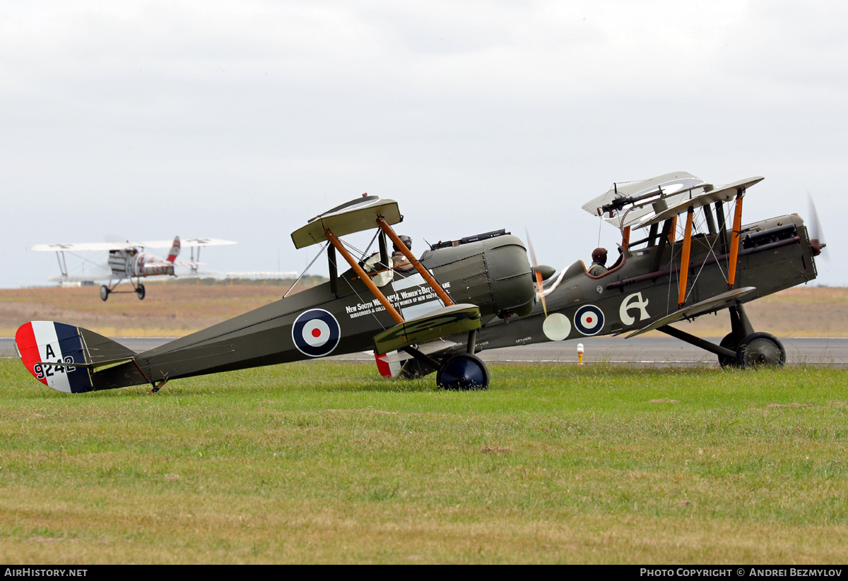 Aircraft Photo of ZK-JOQ / A9242 | Airco DH-5 (replica) | UK - Air Force | AirHistory.net #83935