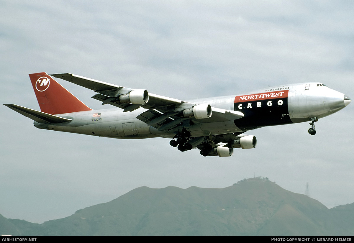 Aircraft Photo of N630US | Boeing 747-2J9F | Northwest Airlines Cargo | AirHistory.net #83943