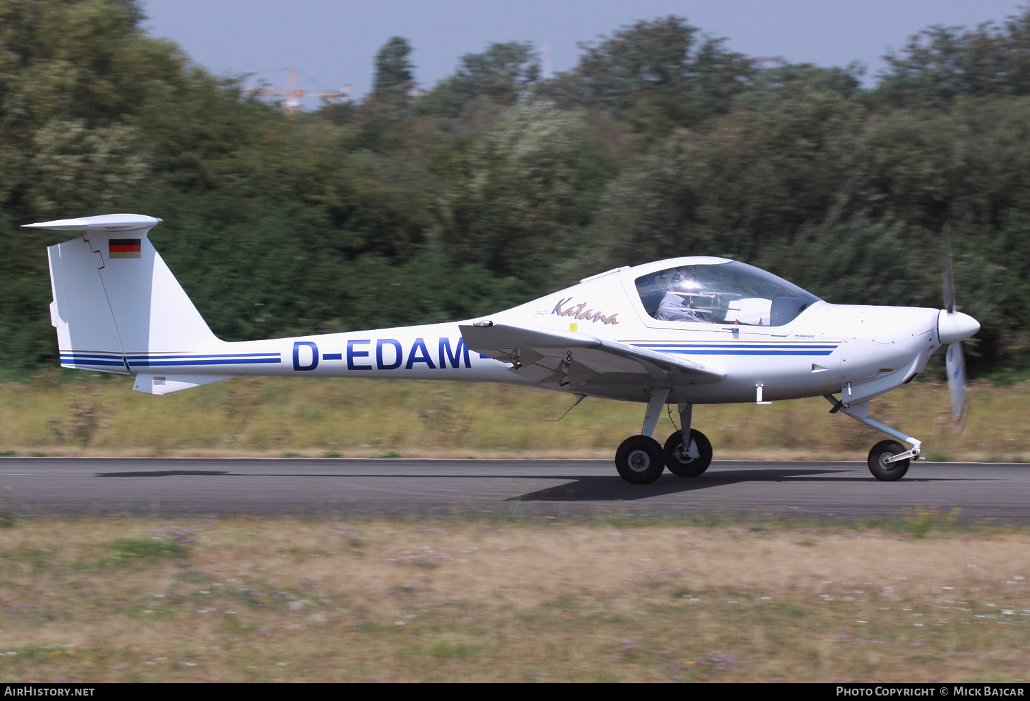 Aircraft Photo of D-EDAM | Diamond DA20-A1 Katana | AirHistory.net #83946