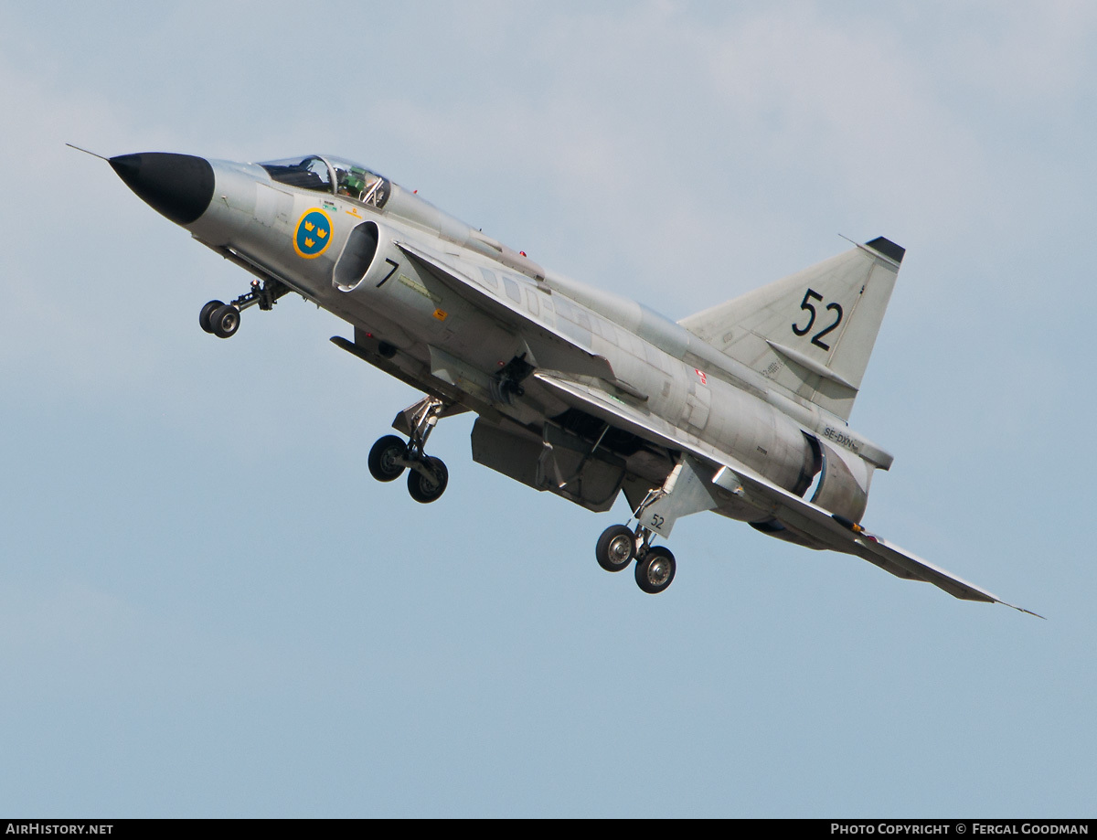Aircraft Photo of SE-DXN / 37098 | Saab AJS37 Viggen | Sweden - Air Force | AirHistory.net #83947