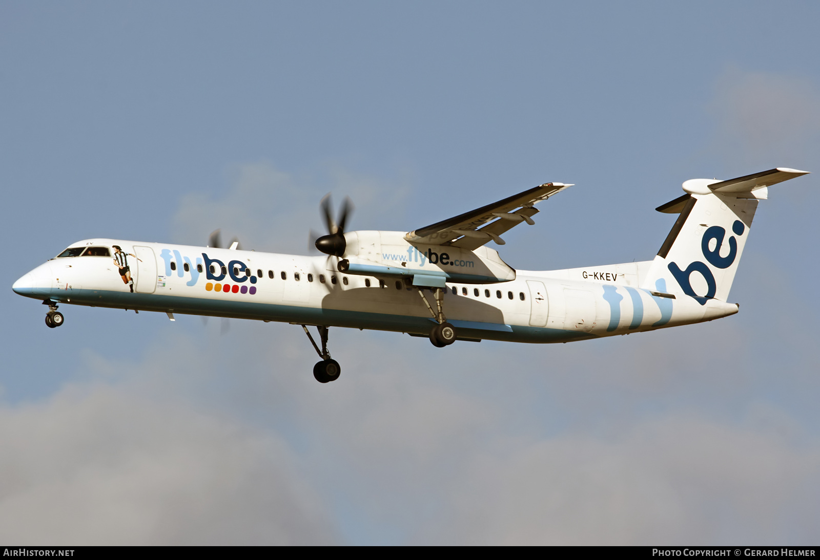 Aircraft Photo of G-KKEV | Bombardier DHC-8-402 Dash 8 | Flybe | AirHistory.net #83949