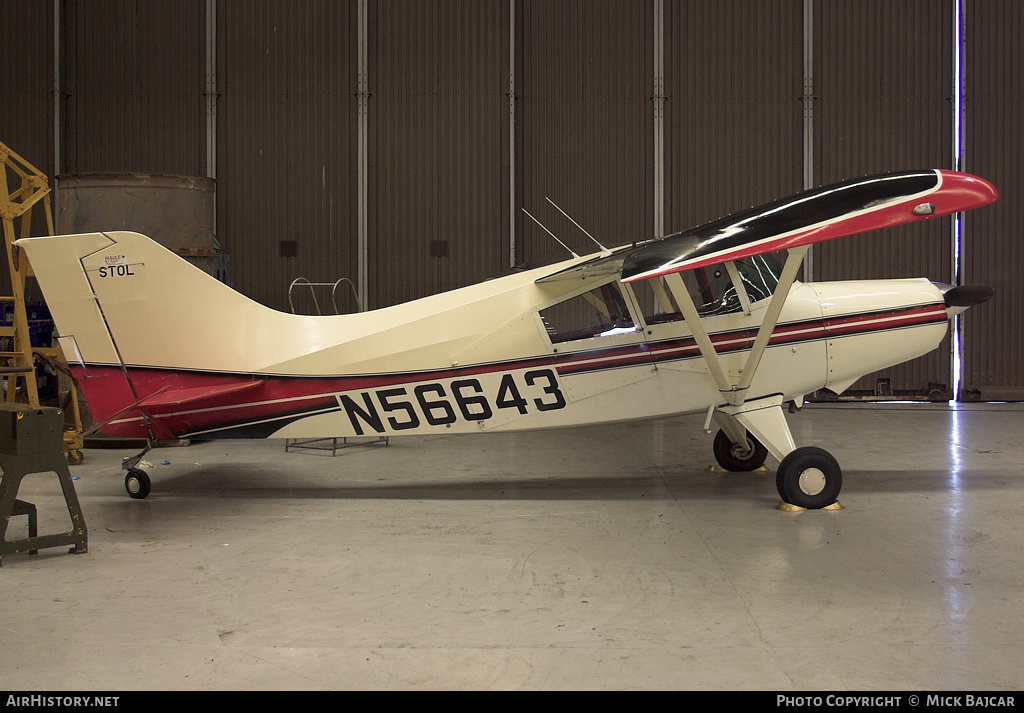 Aircraft Photo of N56643 | Maule M-5-180C | AirHistory.net #83953