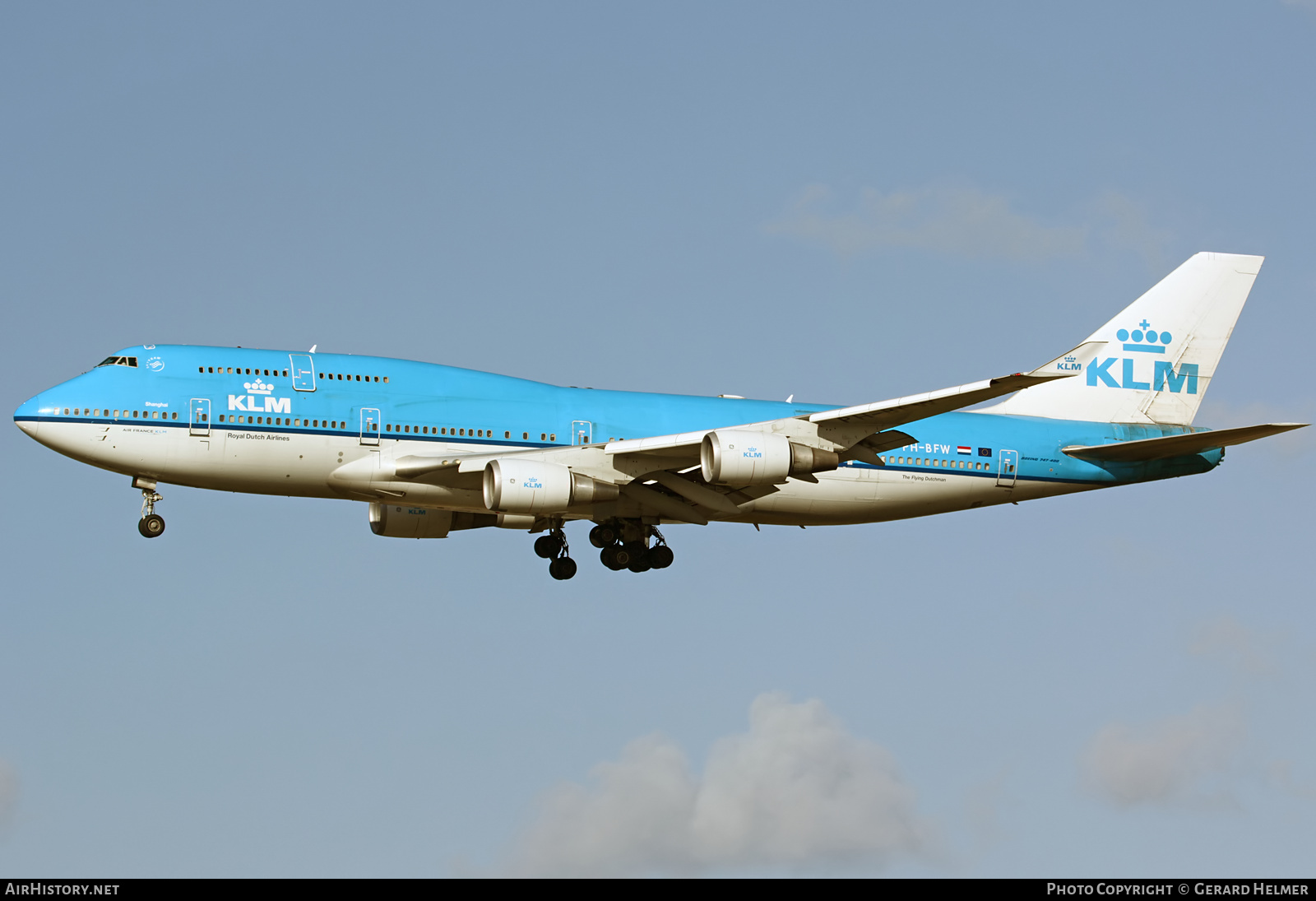 Aircraft Photo of PH-BFW | Boeing 747-406M | KLM - Royal Dutch Airlines | AirHistory.net #83955