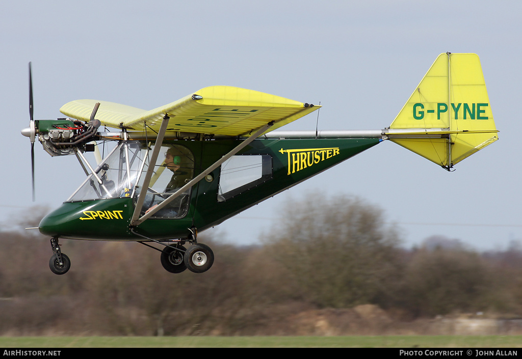 Aircraft Photo of G-PYNE | Thruster T-600N 450 | AirHistory.net #83963