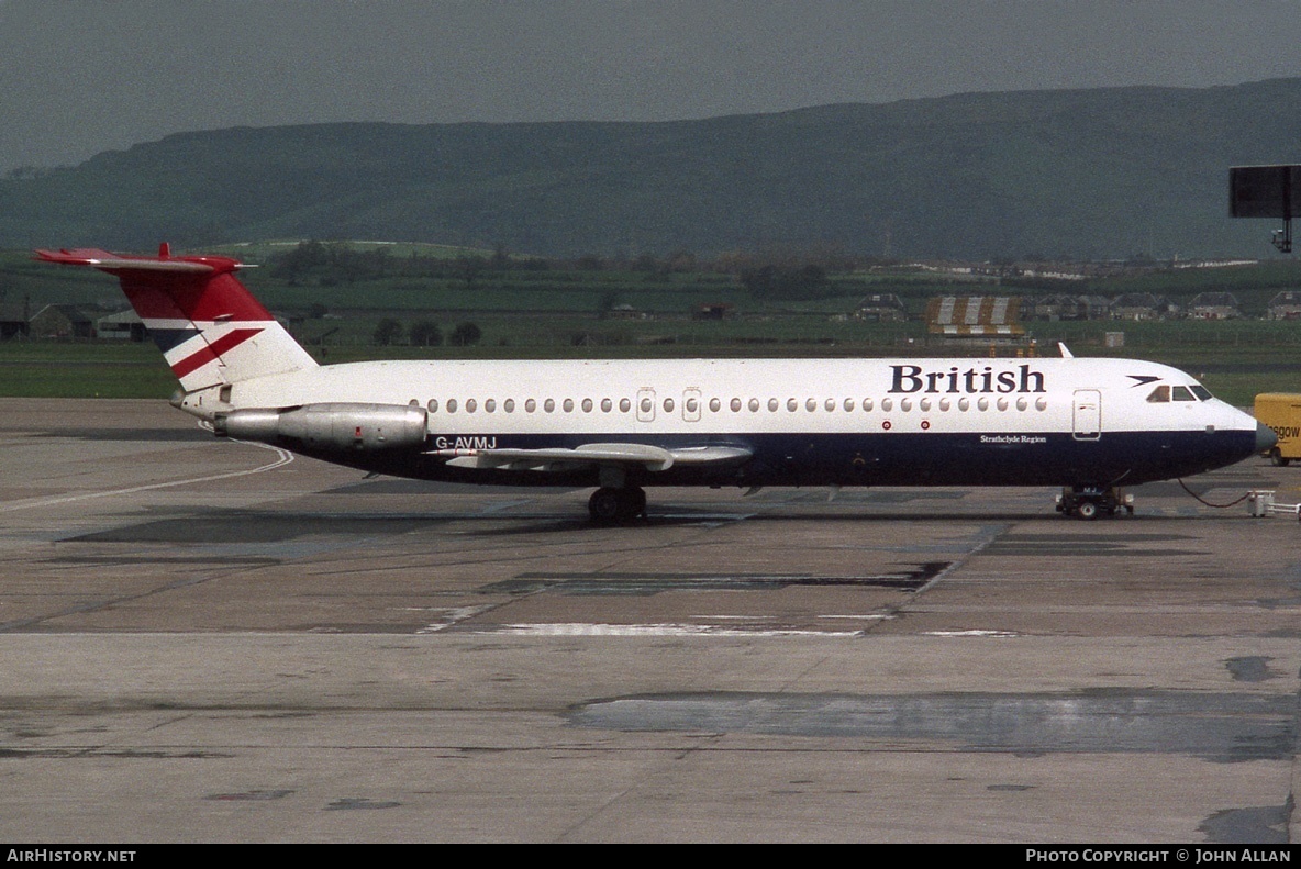 Aircraft Photo of G-AVMJ | BAC 111-510ED One-Eleven | British Airways | AirHistory.net #83972