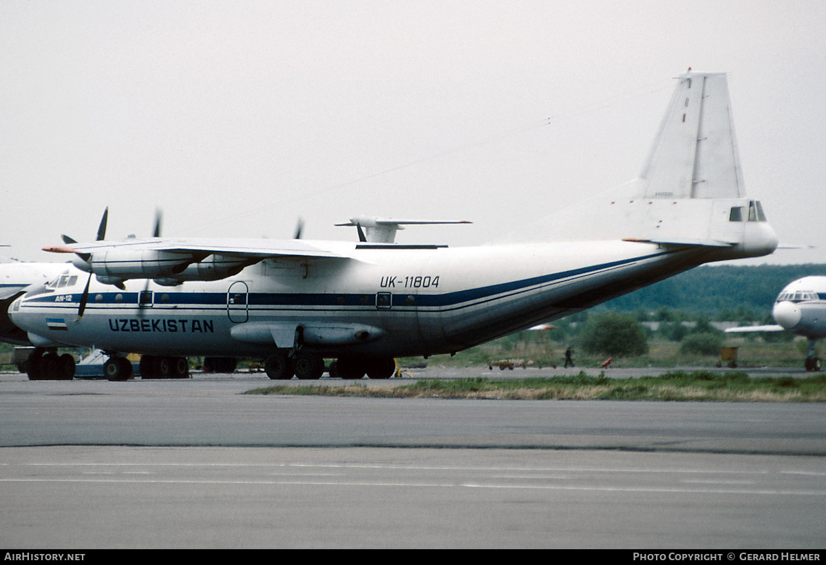 Aircraft Photo of UK-11804 | Antonov An-12B | Uzbekistan Airways | AirHistory.net #83982