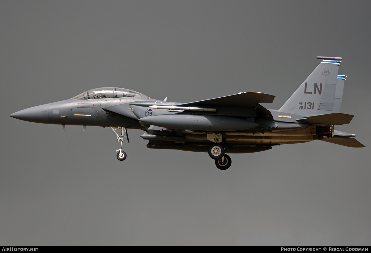 Aircraft Photo of 98-0131 / AF98-131 | Boeing F-15E Strike Eagle | USA - Air Force | AirHistory.net #83985