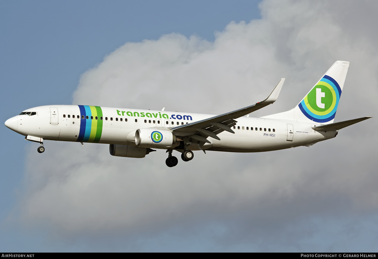 Aircraft Photo of PH-HSI | Boeing 737-8K2 | Transavia | AirHistory.net #83986