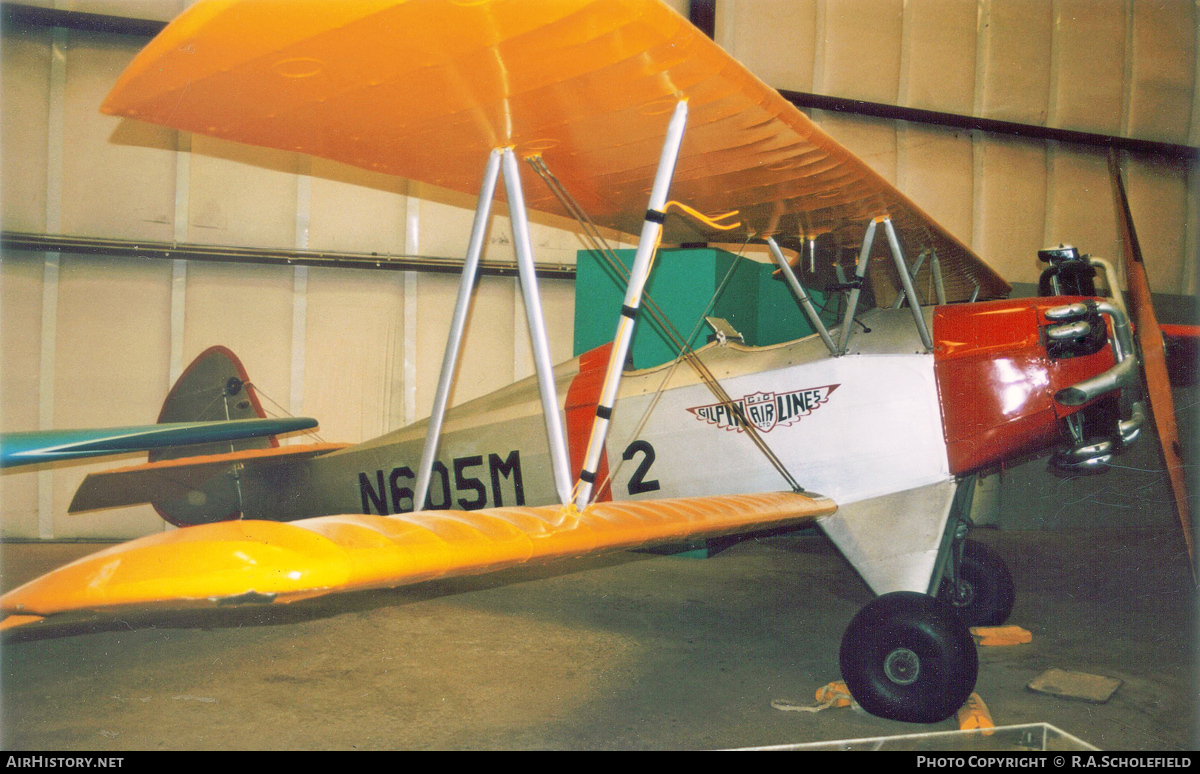 Aircraft Photo of N605M | Fleet 2 | Gilpin Air Lines | AirHistory.net #84000