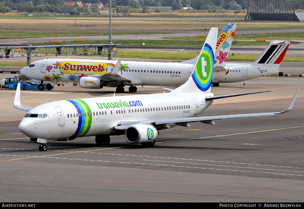 Aircraft Photo of PH-HSD | Boeing 737-8K2 | Transavia | AirHistory.net #84011