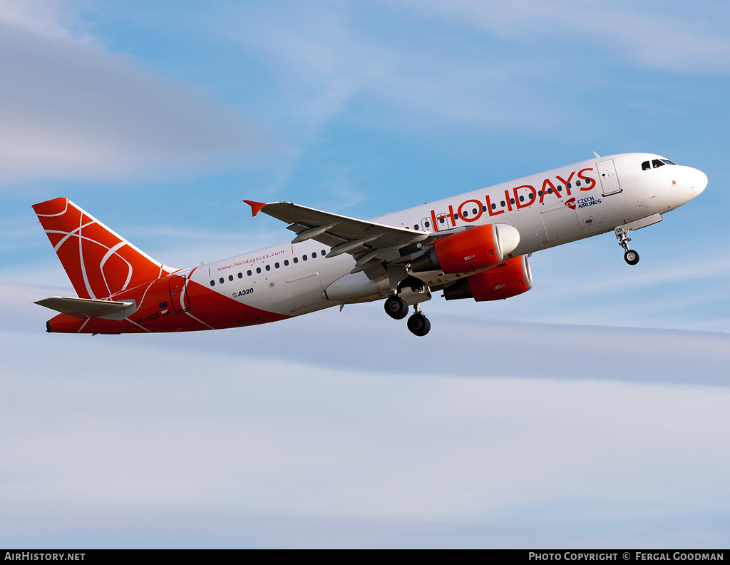 Aircraft Photo of OK-HCB | Airbus A320-214 | Holidays Czech Airlines | AirHistory.net #84013