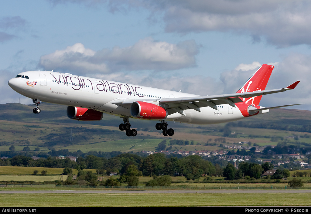 Aircraft Photo of G-VSXY | Airbus A330-343 | Virgin Atlantic Airways | AirHistory.net #84014