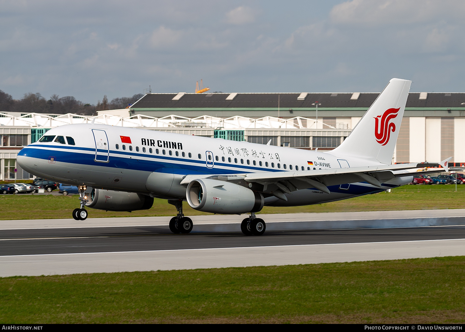 Aircraft Photo of D-AVWE | Airbus A319-115 | Air China | AirHistory.net #84033