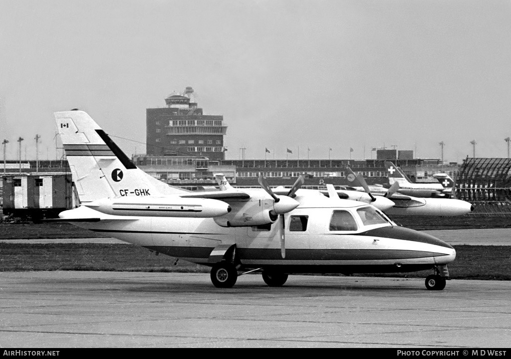 Aircraft Photo of CF-GHK | Mitsubishi MU-2F (MU-2B-20) | AirHistory.net #84054