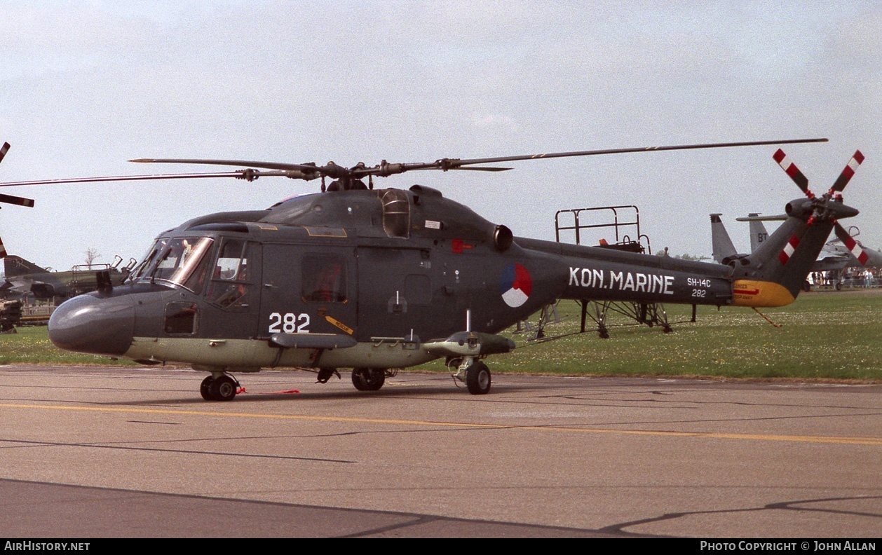 Aircraft Photo of 282 | Westland SH-14C Lynx Mk81 (WG-13) | Netherlands - Navy | AirHistory.net #84066