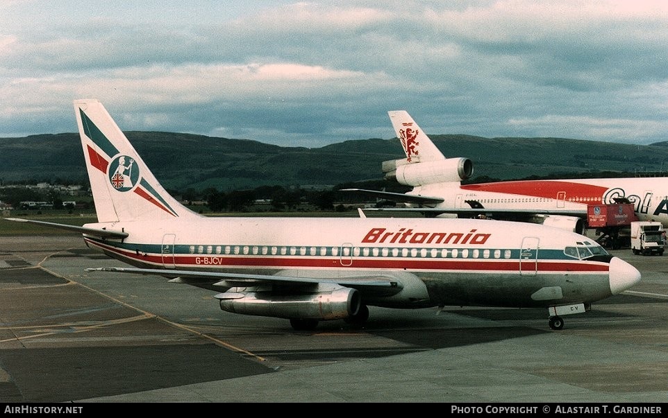 Aircraft Photo of G-BJCV | Boeing 737-204/Adv | Britannia Airways | AirHistory.net #84073
