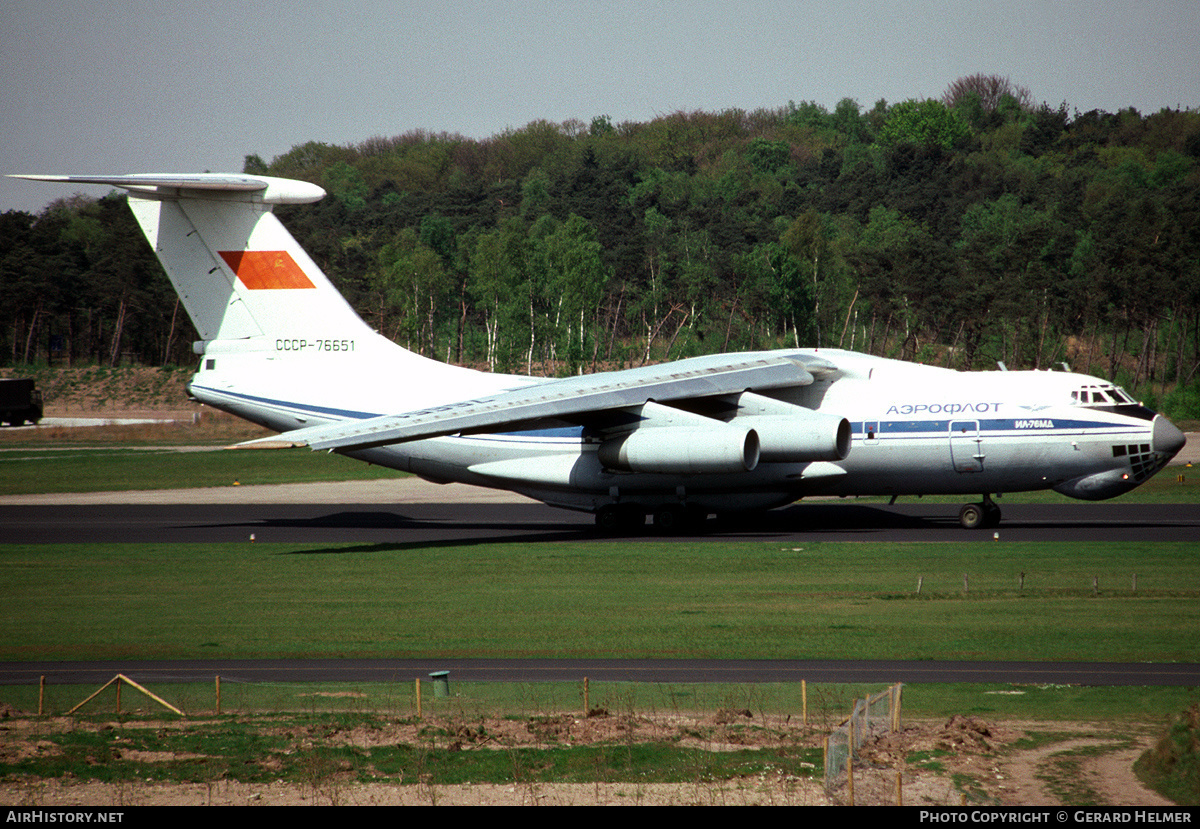 Aircraft Photo of CCCP-76651 | Ilyushin Il-76MD | Aeroflot | AirHistory.net #84076