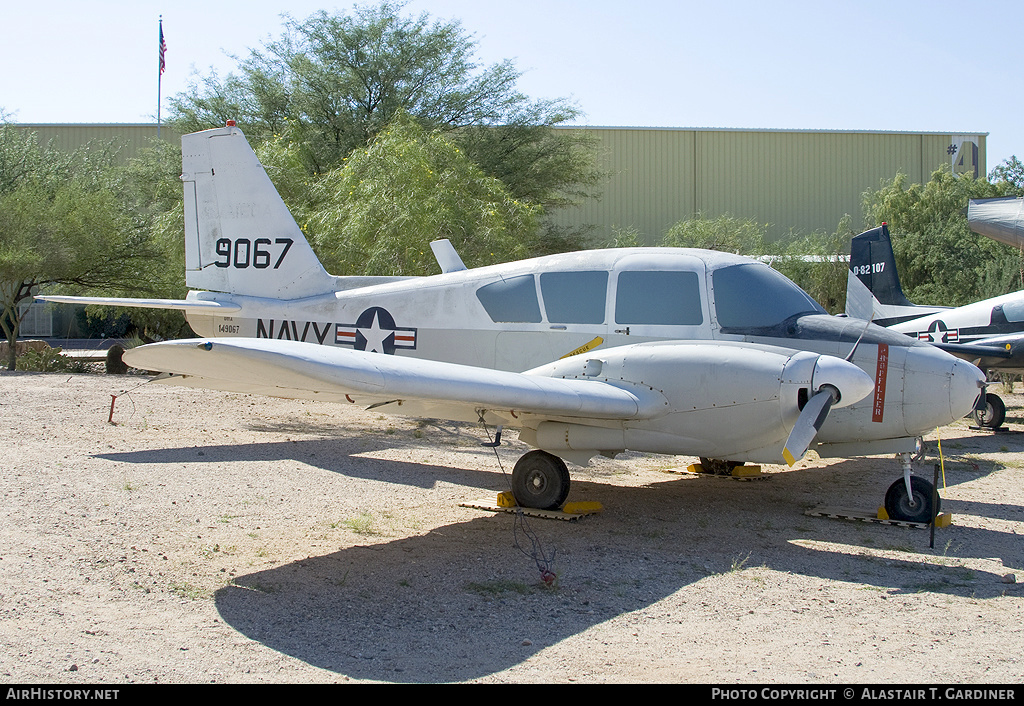 Aircraft Photo of 149067 / 9067 | Piper U-11A Aztec (UO-1/PA-23-250) | USA - Navy | AirHistory.net #84082