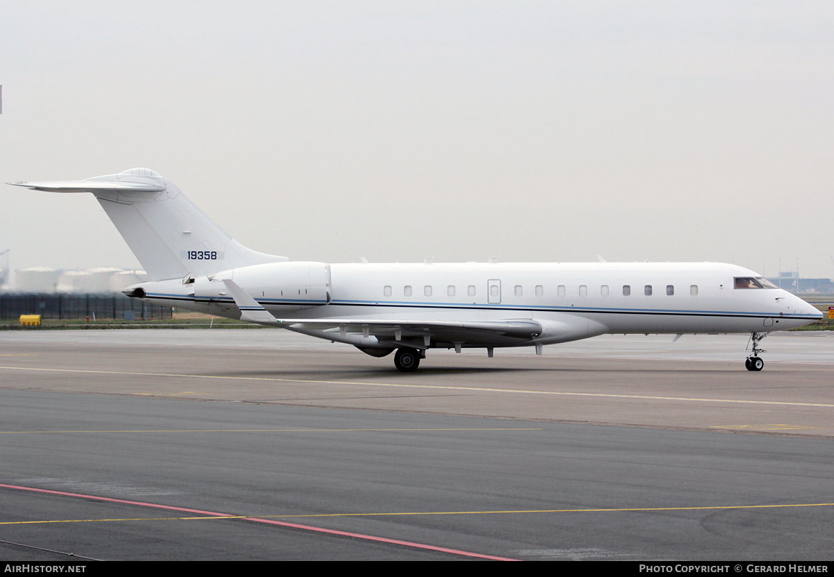 Aircraft Photo of 11-9358 / 19358 | Bombardier E-11A (BD-700-1A10) | USA - Air Force | AirHistory.net #84106