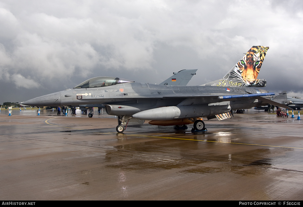 Aircraft Photo of J-008 | General Dynamics F-16AM Fighting Falcon | Netherlands - Air Force | AirHistory.net #84107
