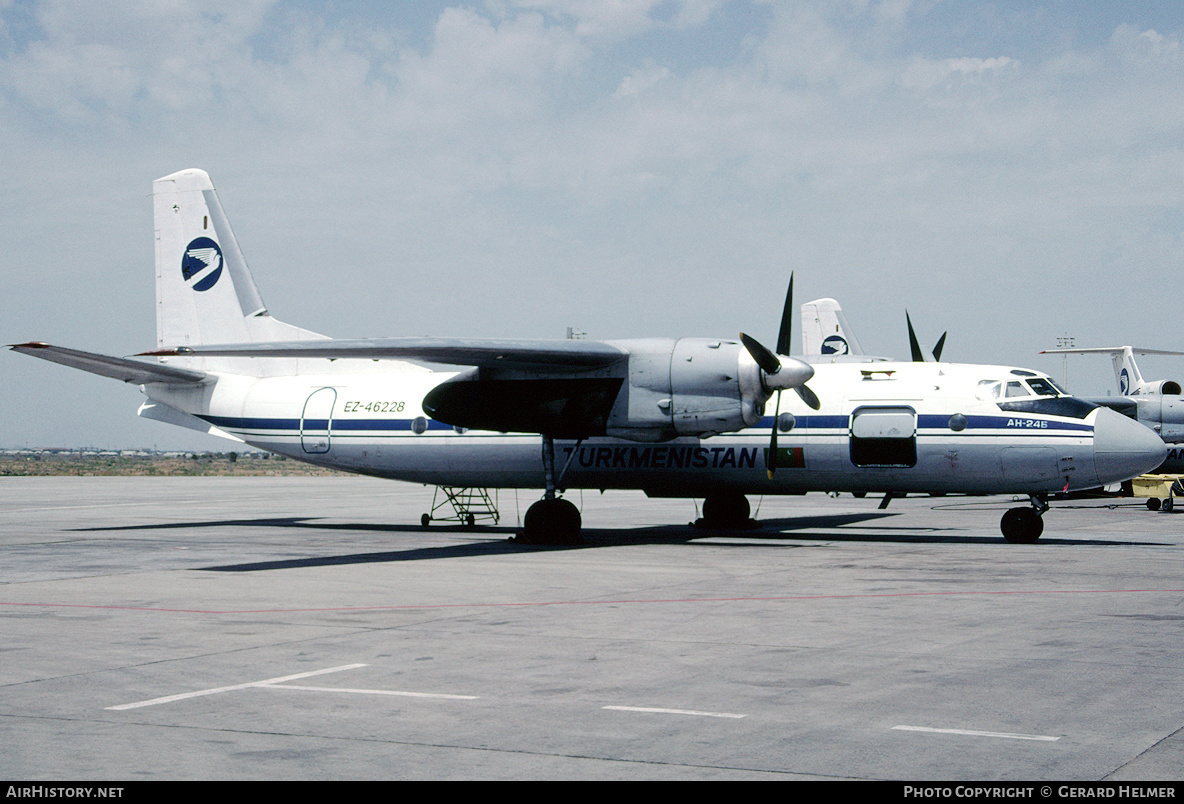 Aircraft Photo of EZ-46228 | Antonov An-24B | Turkmenistan Airlines | AirHistory.net #84109