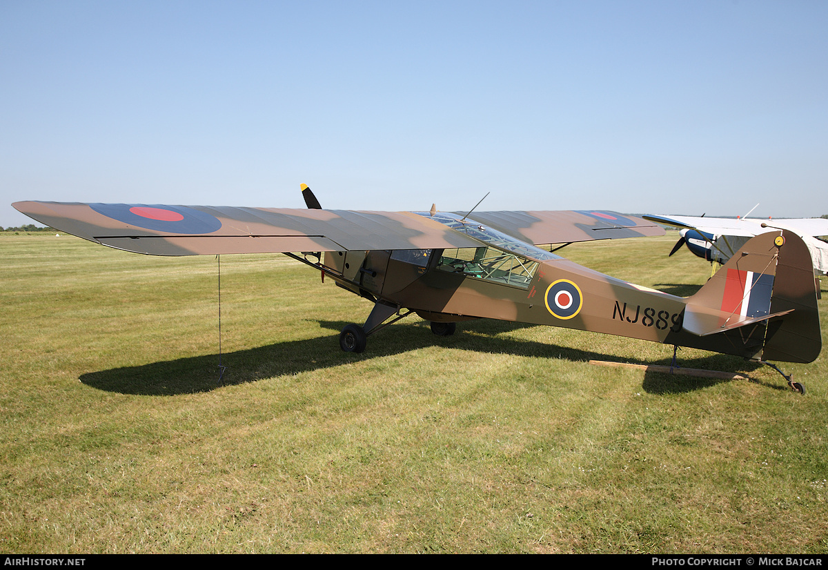 Aircraft Photo of G-AHLK / NJ889 | Taylorcraft E Auster Mk3 | UK - Air Force | AirHistory.net #84116