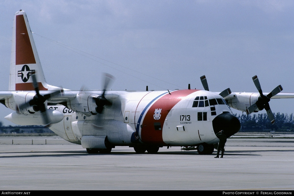 Aircraft Photo of 1713 | Lockheed HC-130H Hercules (L-382) | USA - Coast Guard | AirHistory.net #84120