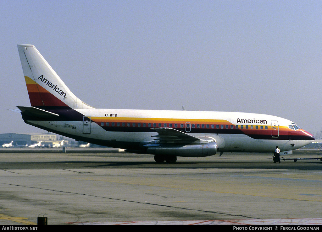 Aircraft Photo of EI-BPR | Boeing 737-2S3/Adv | American Airlines | AirHistory.net #84122