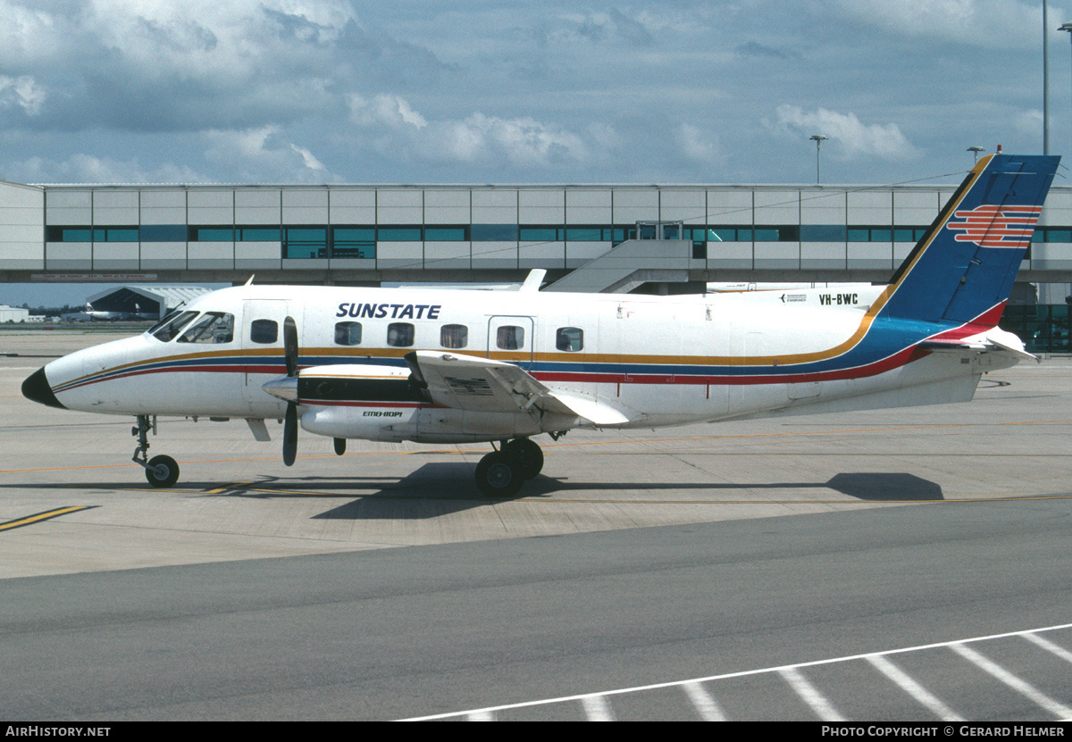 Aircraft Photo of VH-BWC | Embraer EMB-110P1 Bandeirante | Sunstate Airlines | AirHistory.net #84129
