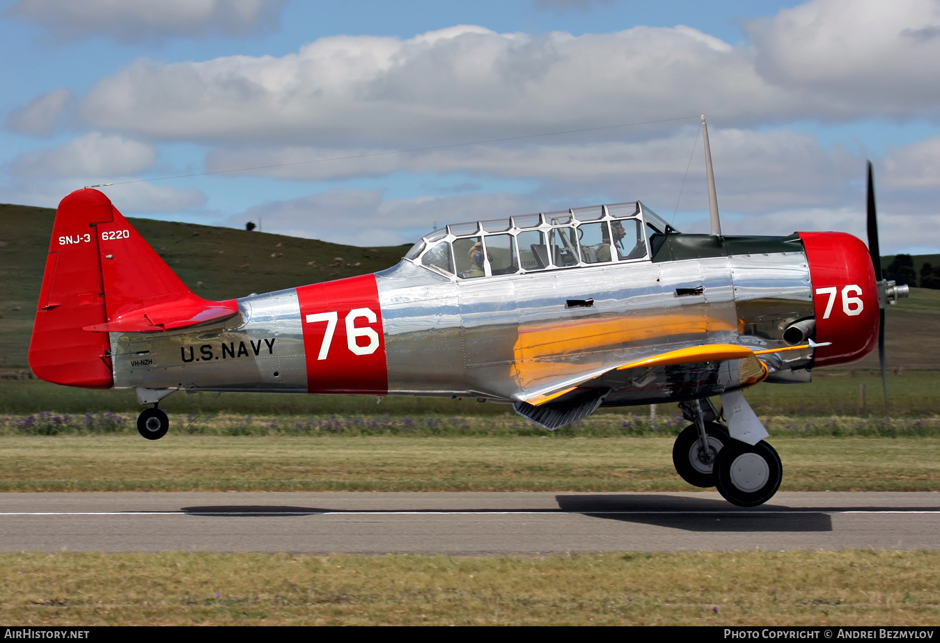 Aircraft Photo of VH-NZH / 6220 | North American AT-6C Texan | USA - Navy | AirHistory.net #84145