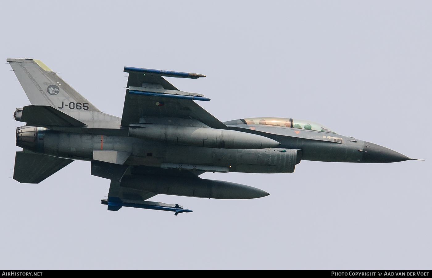 Aircraft Photo of J-065 | General Dynamics F-16BM Fighting Falcon | Netherlands - Air Force | AirHistory.net #84154