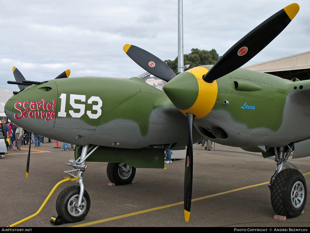 Aircraft Photo of 42-66841, Lockheed P-38H Lightning, USA - Air Force