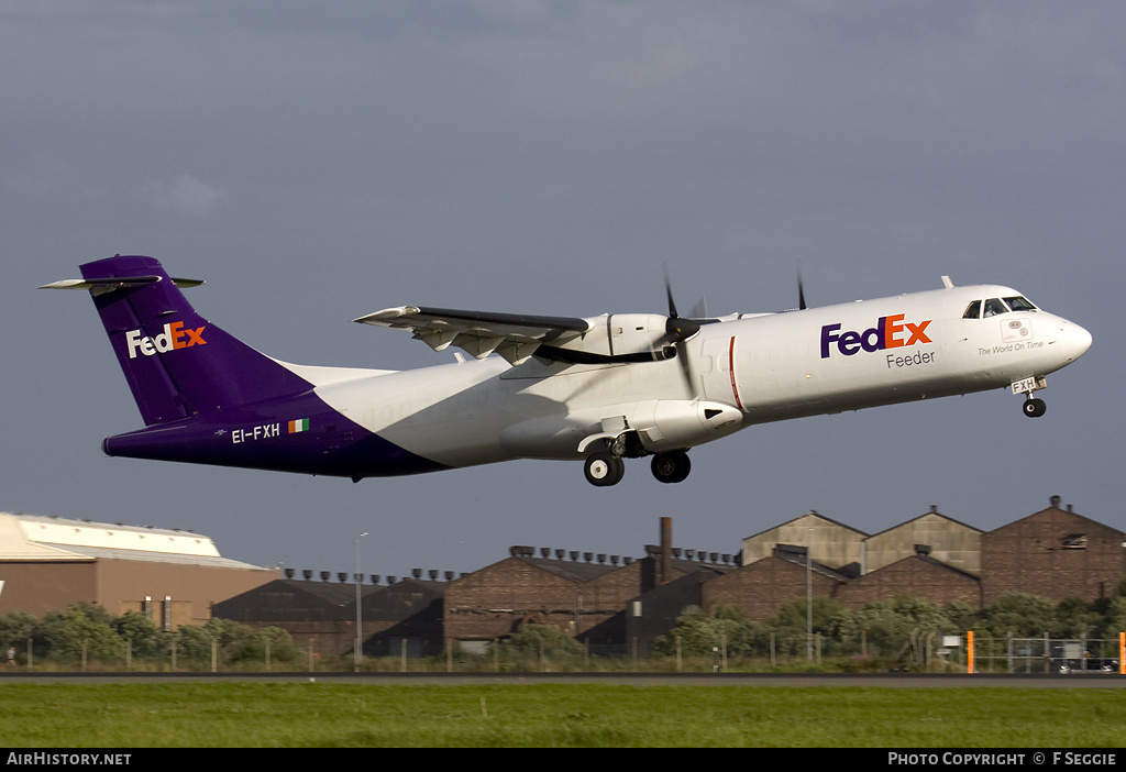 Aircraft Photo of EI-FXH | ATR ATR-72-202/F | FedEx Feeder | AirHistory.net #84170