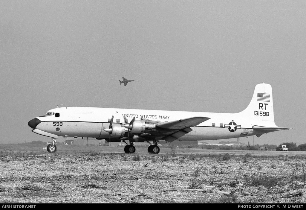 Aircraft Photo of 131598 | Douglas C-118B Liftmaster (DC-6A) | USA - Navy | AirHistory.net #84172