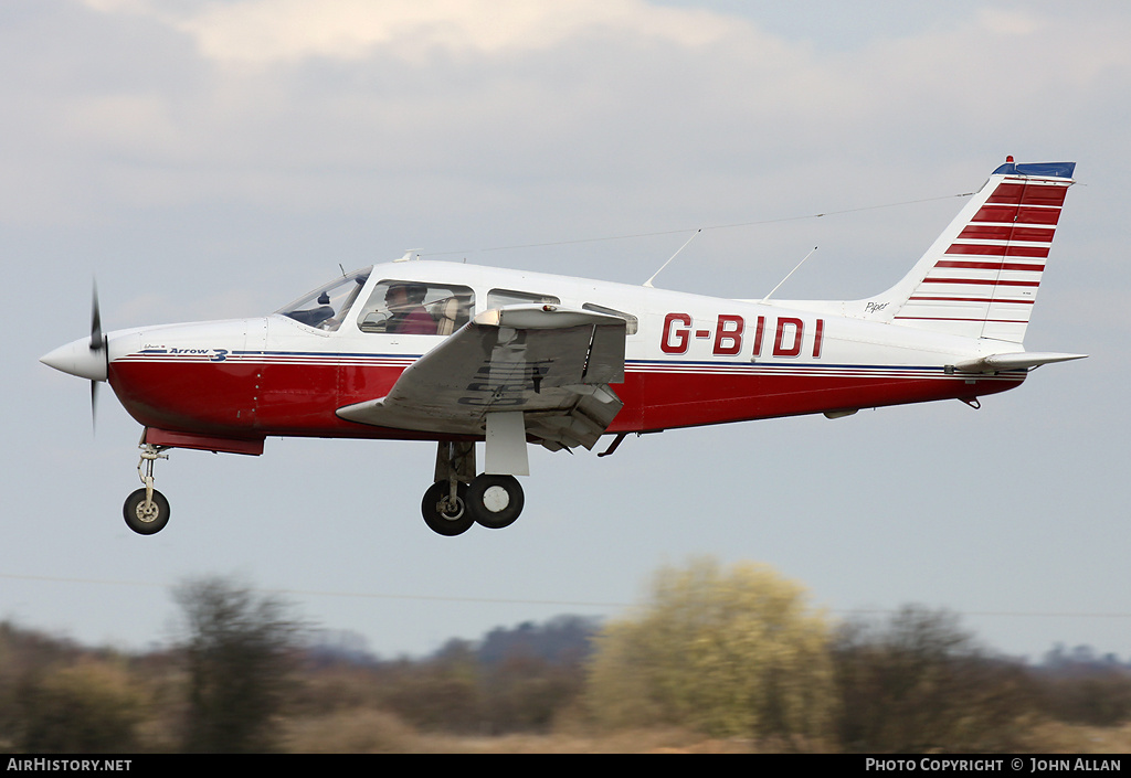 Aircraft Photo of G-BIDI | Piper PA-28R-201 Arrow III | AirHistory.net #84179