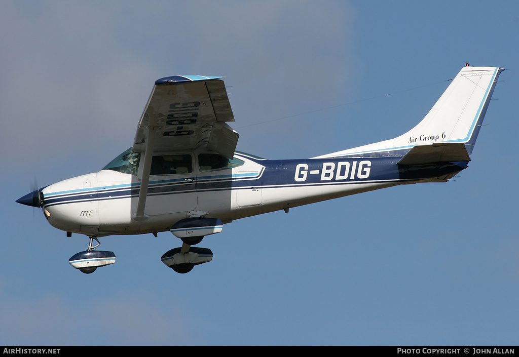 Aircraft Photo of G-BDIG | Cessna 182P Skylane | Air Group 6 | AirHistory.net #84187