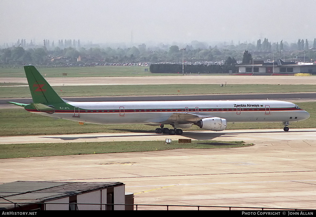 Aircraft Photo of 9J-AFL | McDonnell Douglas DC-8-71 | Zambia Airways | AirHistory.net #84230