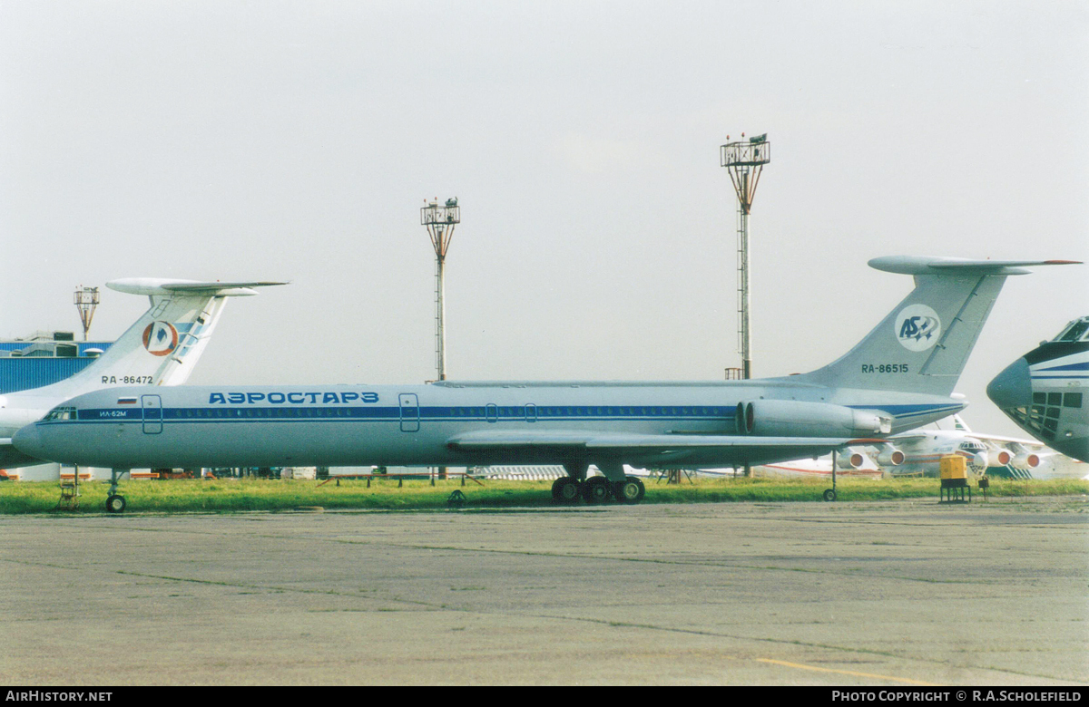 Aircraft Photo of RA-86515 | Ilyushin Il-62M | Airstars | AirHistory.net #84249