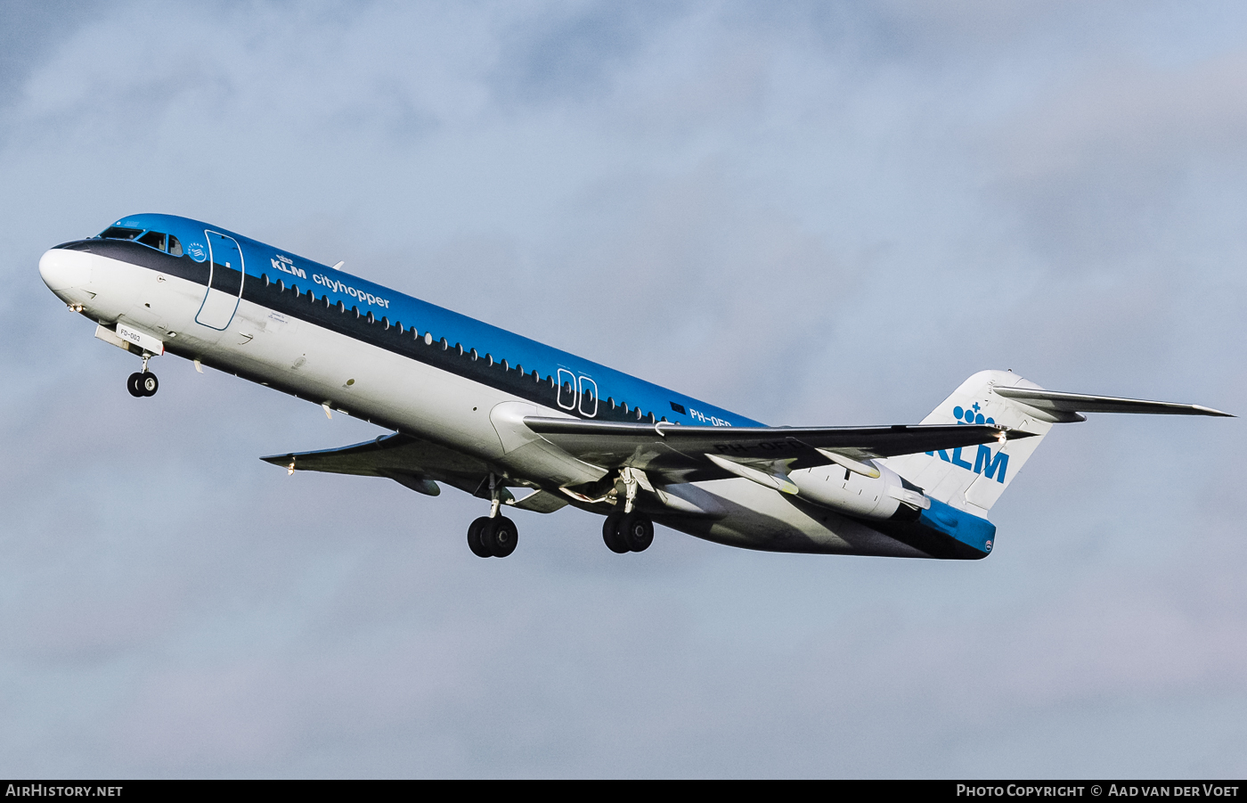 Aircraft Photo of PH-OFD | Fokker 100 (F28-0100) | KLM Cityhopper | AirHistory.net #84255