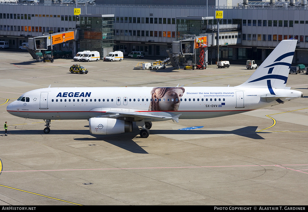 Aircraft Photo of SX-DVV | Airbus A320-232 | Aegean Airlines | AirHistory.net #84273