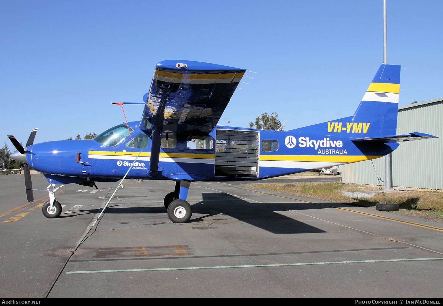 Aircraft Photo of VH-YMV | Cessna 208 Caravan I | Skydive Australia | AirHistory.net #84276