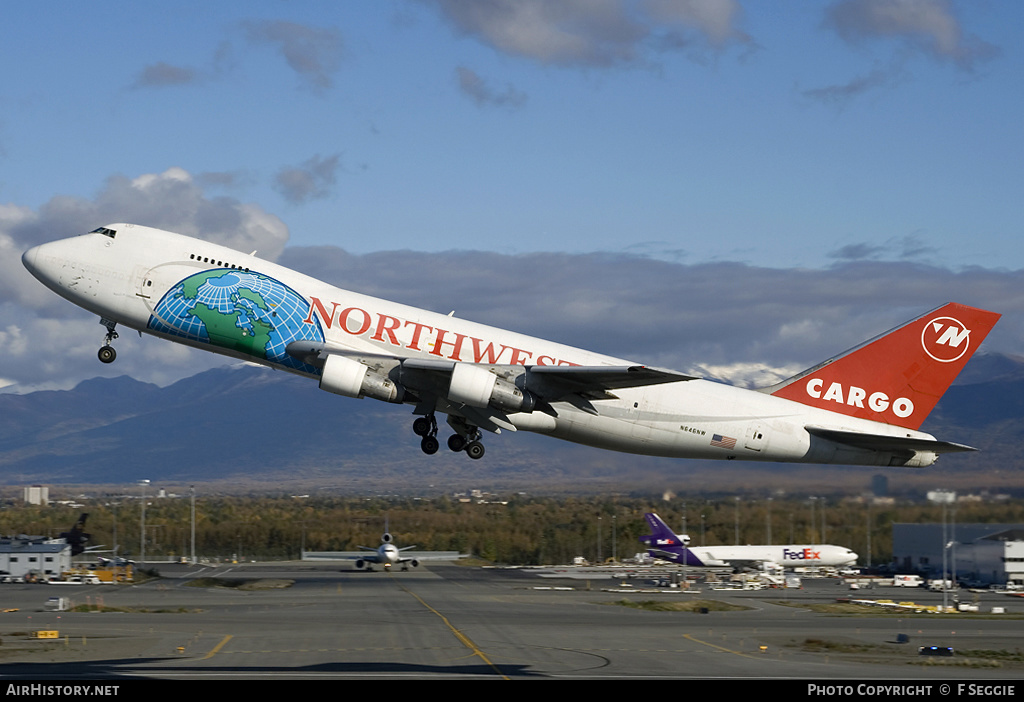 Aircraft Photo of N646NW | Boeing 747-222B(SF) | Northwest Airlines Cargo | AirHistory.net #84284